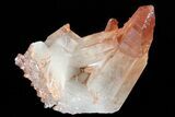 Lot: Natural, Red Quartz Crystals - Pieces #80919-1